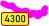 4300