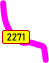 Hollandstrecke [2270] Streckennummern: Streckenlänge: 2270 Oberhausen Hbf -               Emmerich Grenze  92 km Eröffnung: 20. Oktober 1856 	1.	Oberhausen Hbf 	2.	Oberhausen-Sterkrade 	3.	Dinslaken 	4.	Voerde (Niederrhein) 	5.	Wesel 	6.	Empel-Rees 	7.	Emmerich Nordrhein-Westfalen