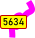 5634